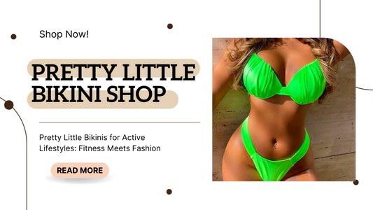 Pretty Little Bikinis for Active Lifestyles: Fitness Meets Fashion