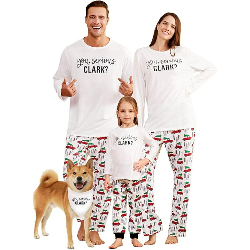 Plaid Holiday Family Matching Christmas Pajama Set