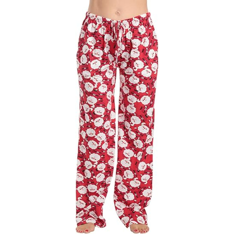 Printed Cotton Pajama Sleepwear Pants