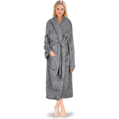 Ultra Soft Fluffy Plush Bathrobe