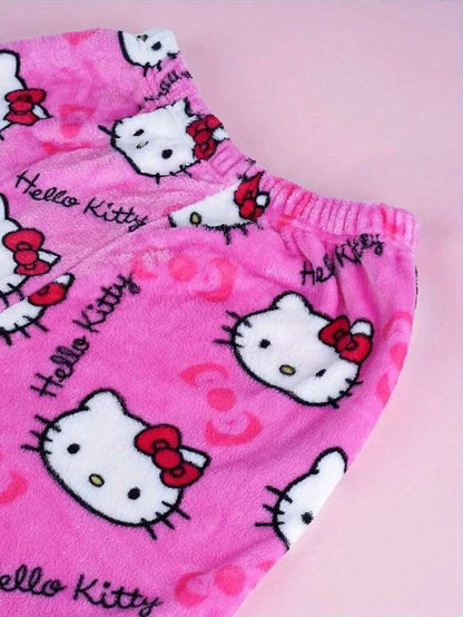 Hello Kitty Plush Pajama Pants