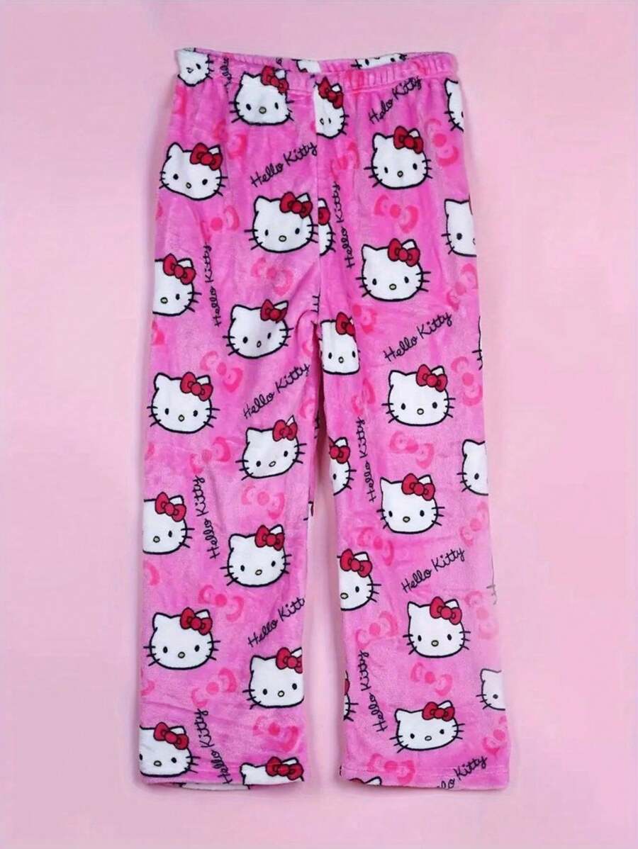 Hello Kitty Plush Pajama Pants