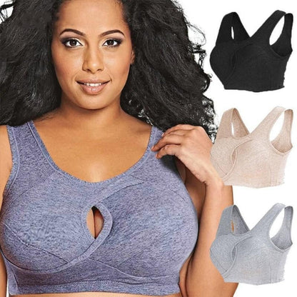 Pack of 3 Women's Anti Sagging Wirefree Bra