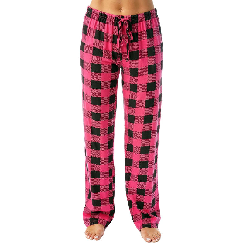 Buffalo Plaid Cotton Pajama Pants