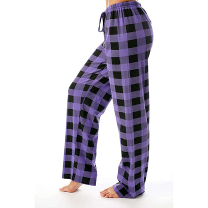 Buffalo Plaid Cotton Pajama Pants