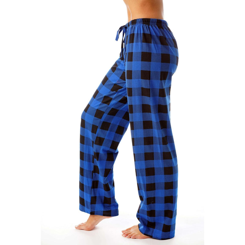 Buffalo Plaid Cotton Pajama Pants