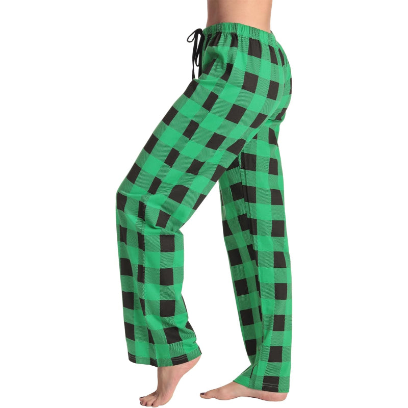 Buffalo Plaid Cotton Pajama Pants