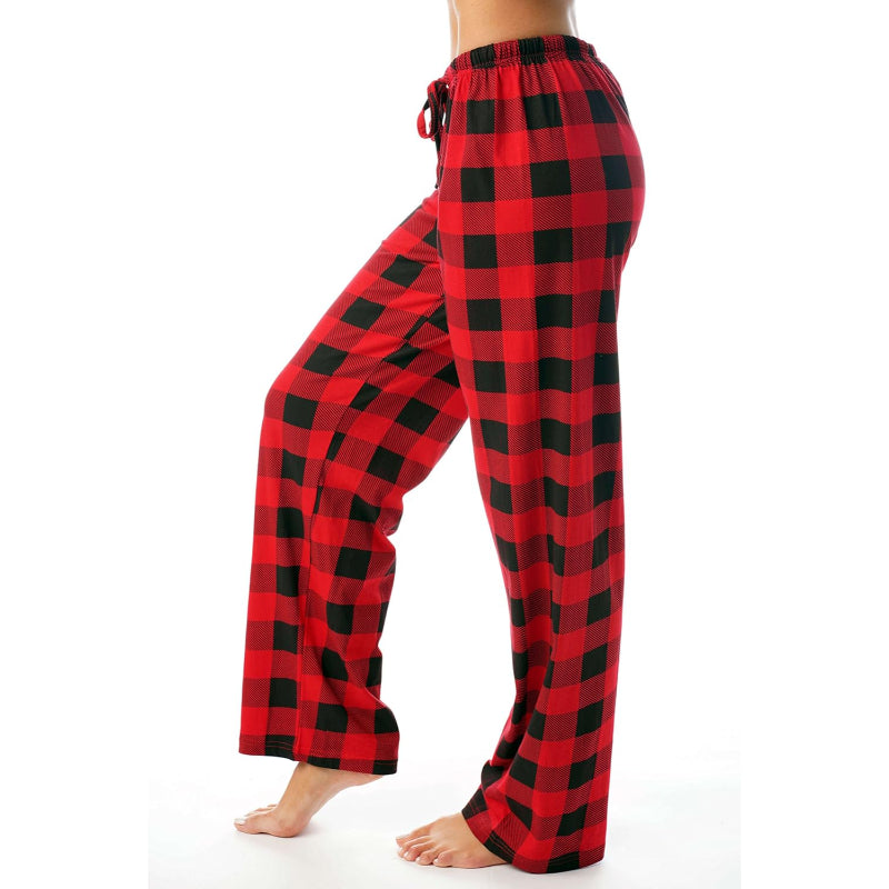 Buffalo Plaid Cotton Pajama Pants