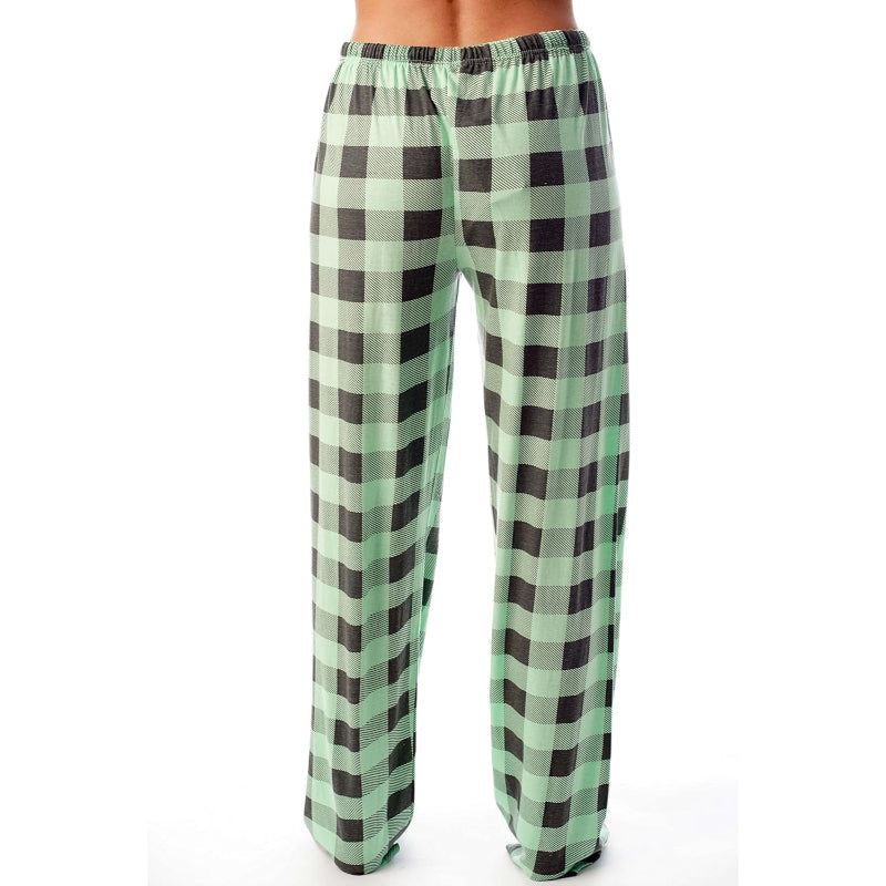 Buffalo Plaid Cotton Pajama Pants