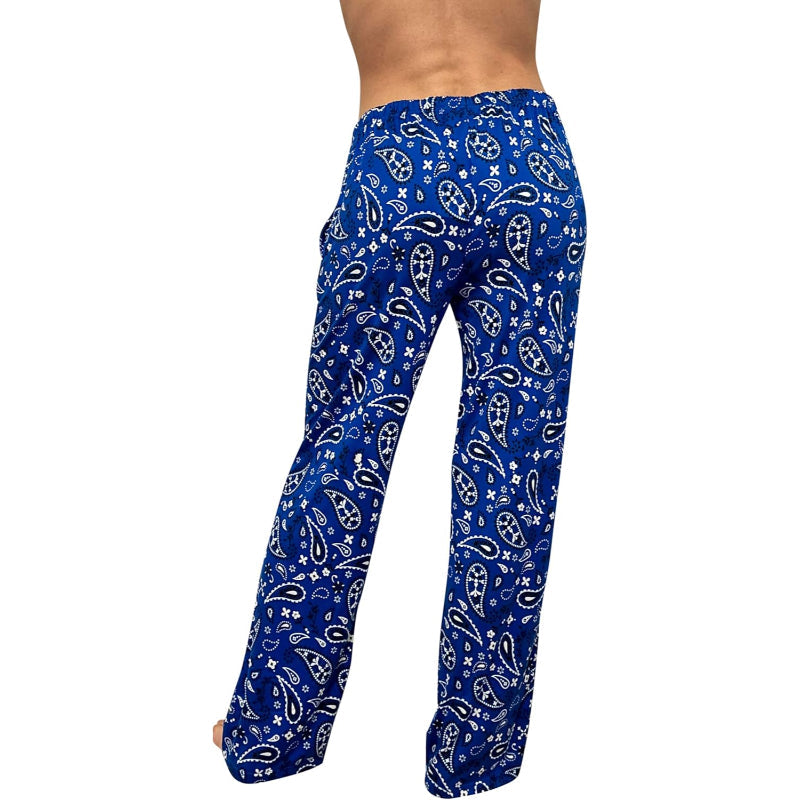 Western Bandana Print Pajama Pants