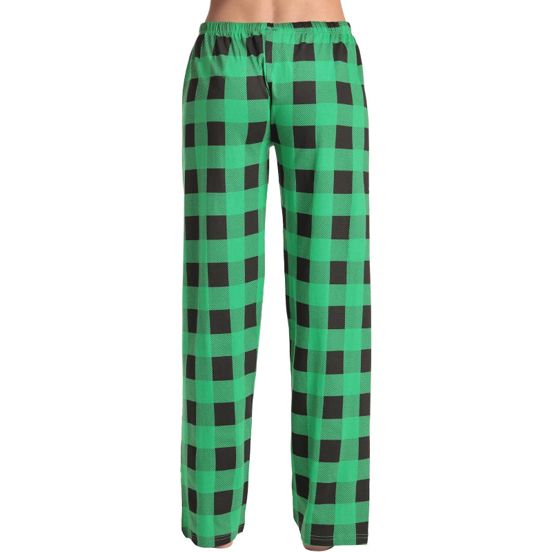 Buffalo Plaid Cotton Pajama Pants