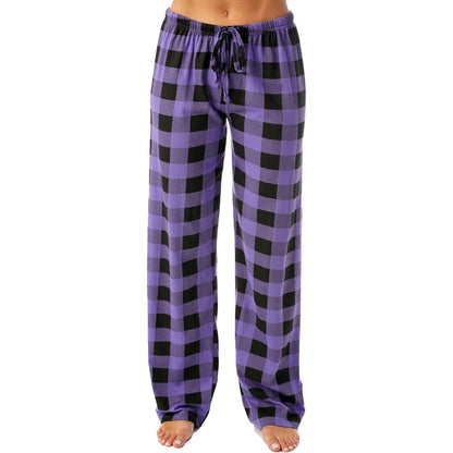 Buffalo Plaid Cotton Pajama Pants