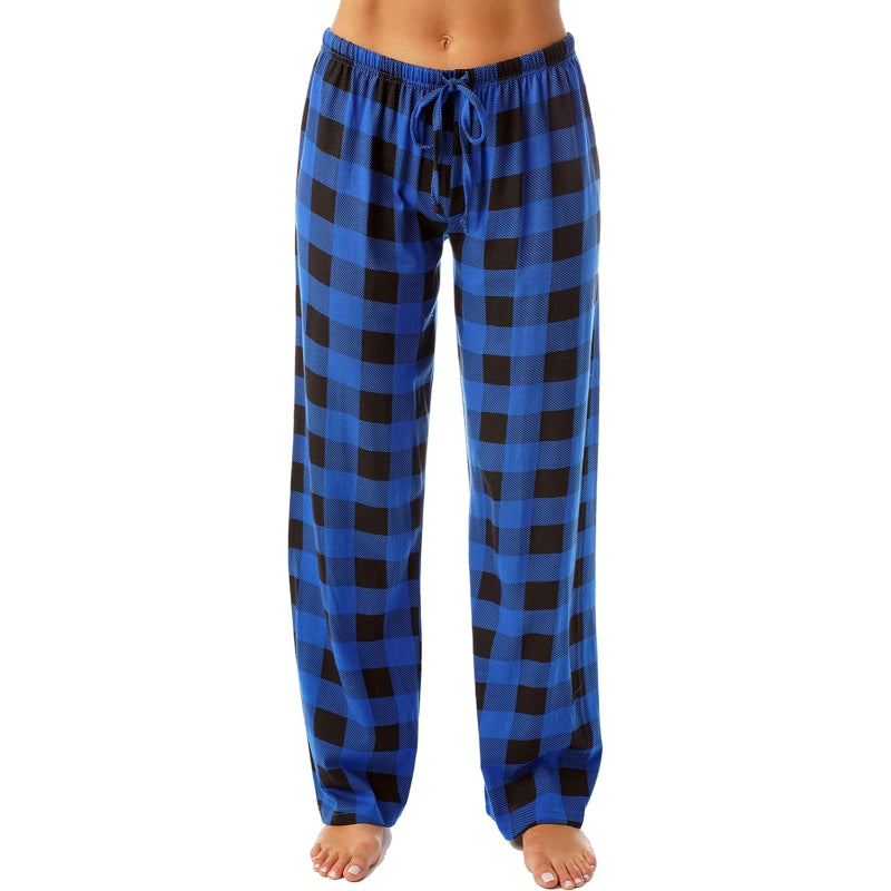 Buffalo Plaid Cotton Pajama Pants