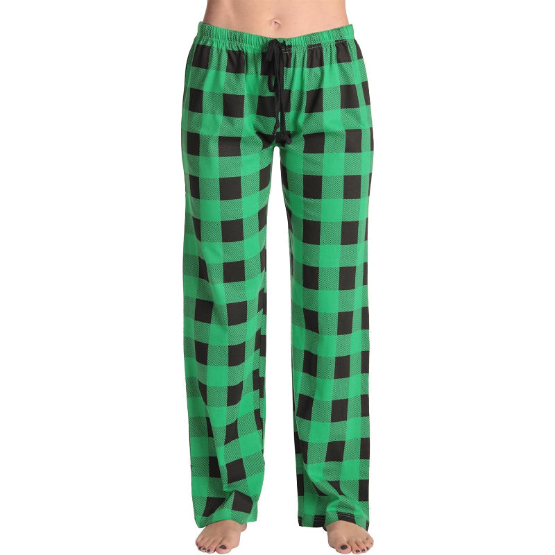 Buffalo Plaid Cotton Pajama Pants