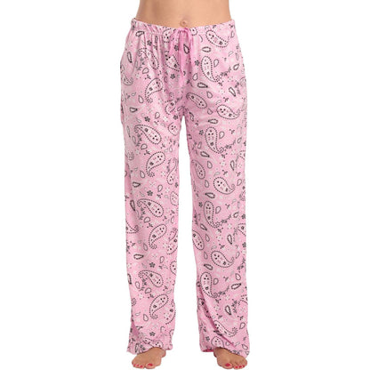 Western Bandana Print Pajama Pants