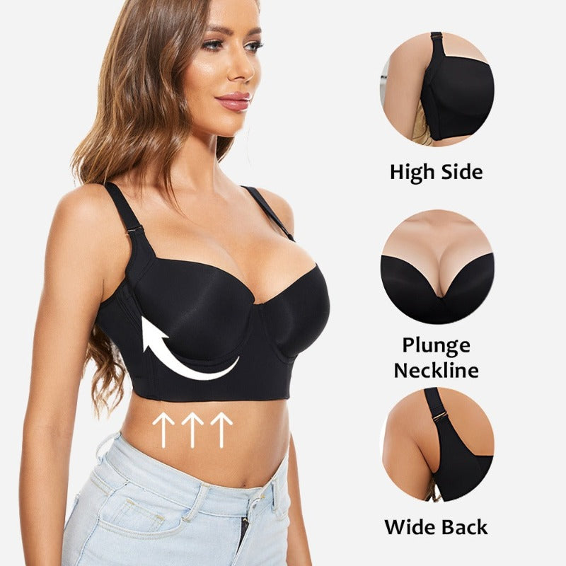 Push Up Back Smoothing Bra