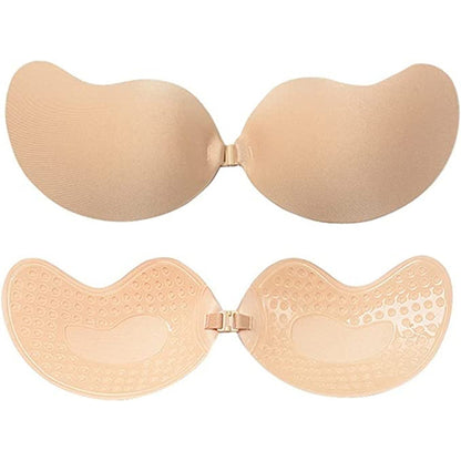 Women's Push Up Strapless Sticky Bra