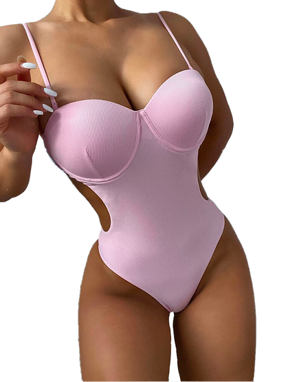 Padded Push Up One Piece Swimsuits