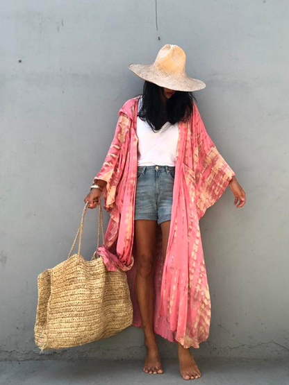 Splotchy Summer Kimono for Women