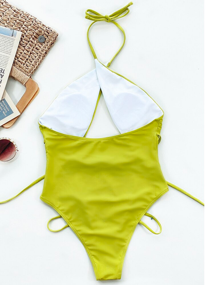 Bandage One Piece Swimsuit