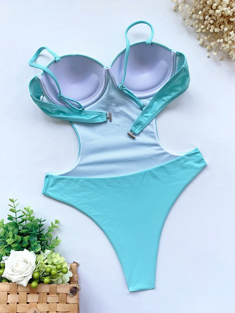 Padded Push Up One Piece Swimsuits