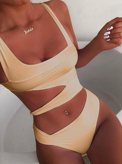 Push Up Monokini Bodysuit