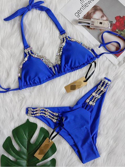 The Colorful Bling Two Piece Bikini