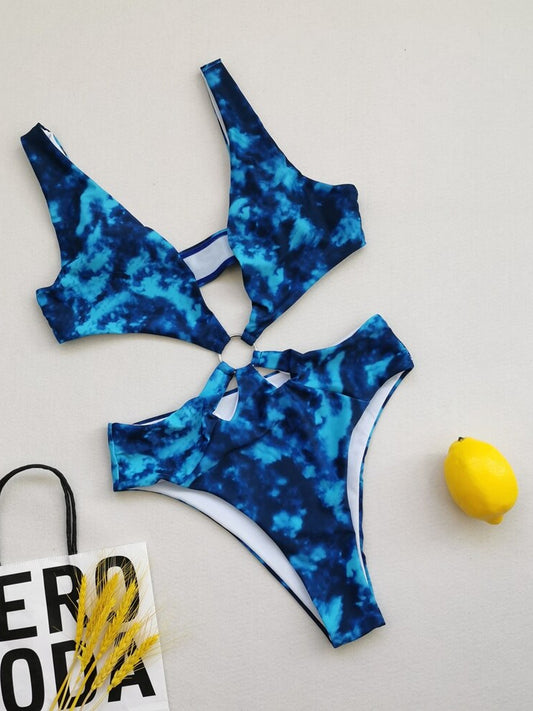 The Mar Print One Piece Swimsuit