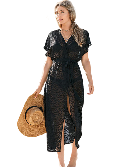 Loose Long Cardigan Beach Cover Up