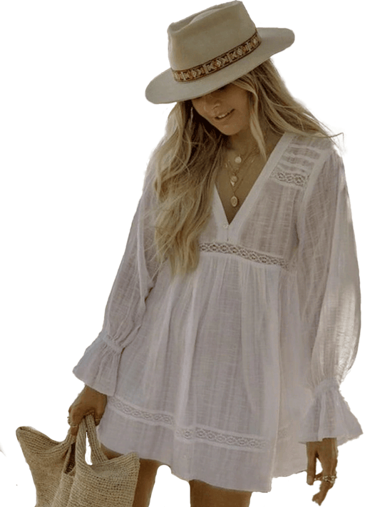 Long Sleeve Beach Cover Up