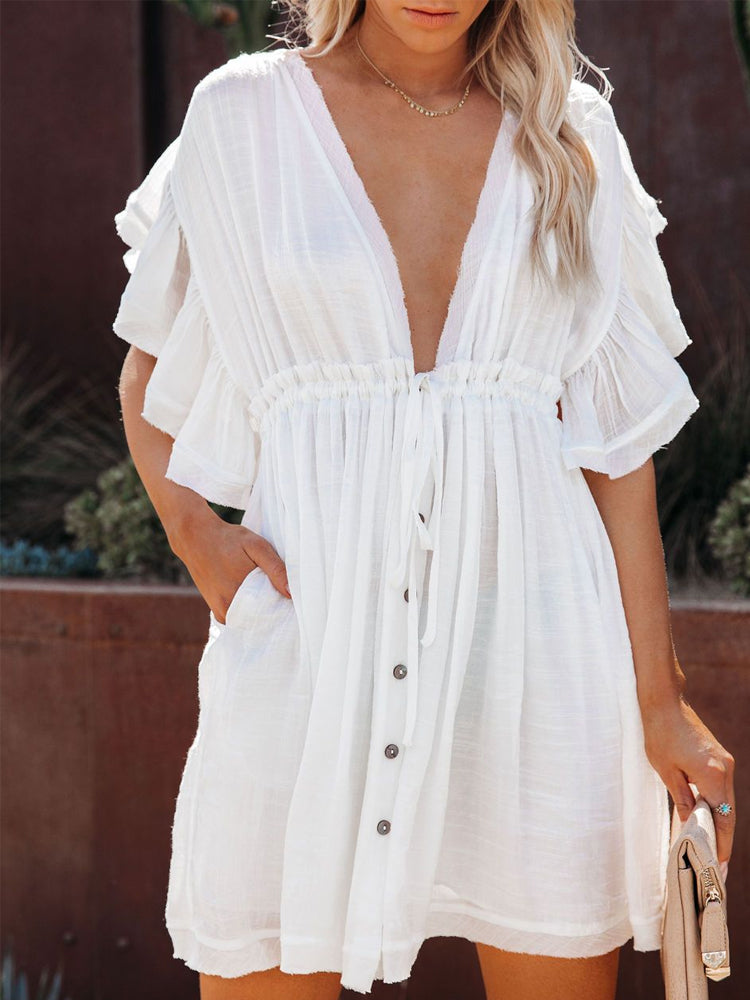 The Mini Ruffle Dress