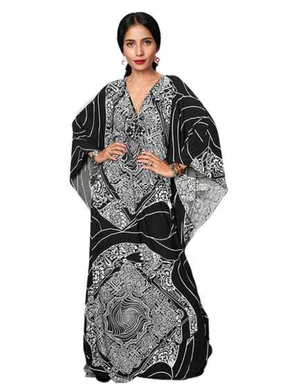 The Printed Maxi Kaftan