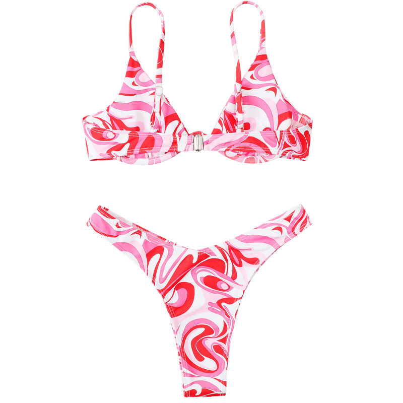 Abstract Printed Bikini