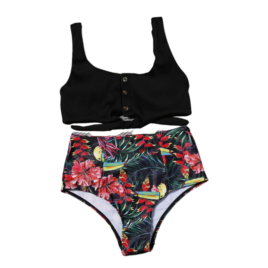 High Waist Tankini Bikini