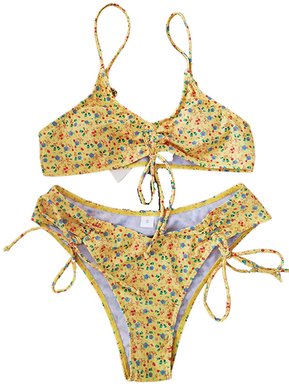 Floral Print Bikini