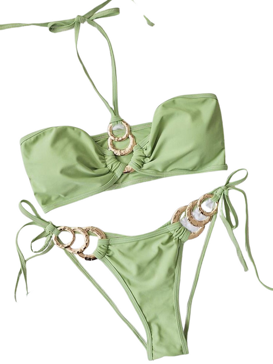 Metal Accessories Bikini