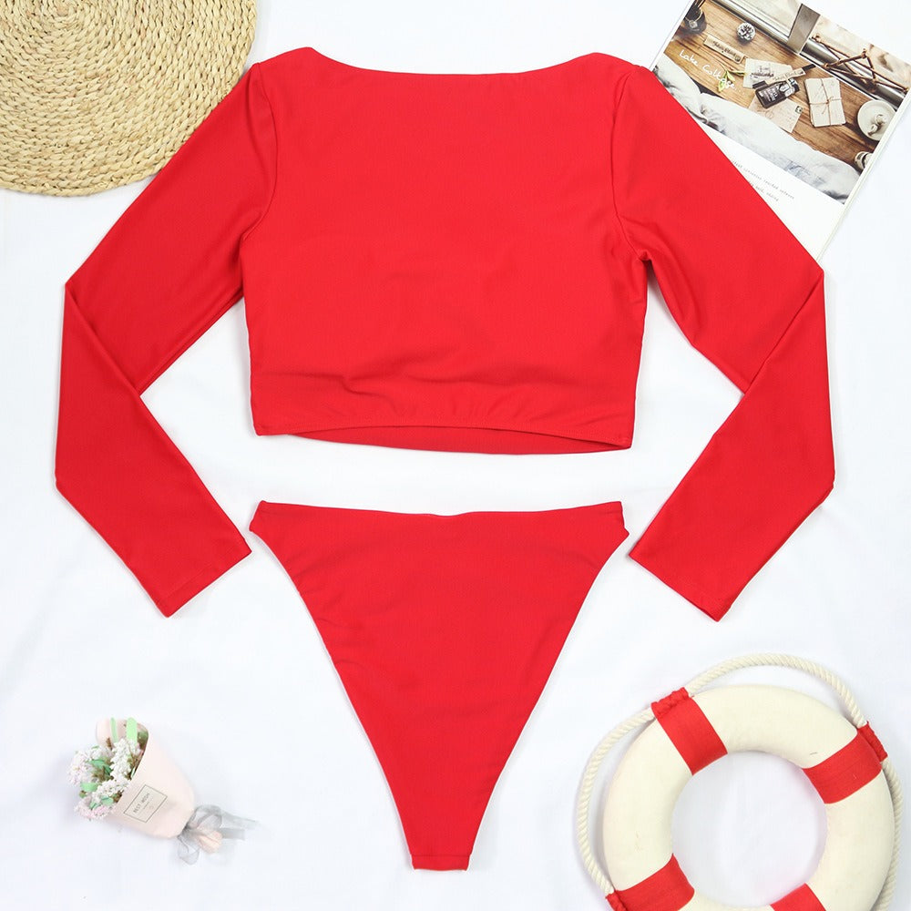 Long Sleeve Surfing Swimsuit