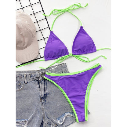 Two Pieces Tie-up Bikini