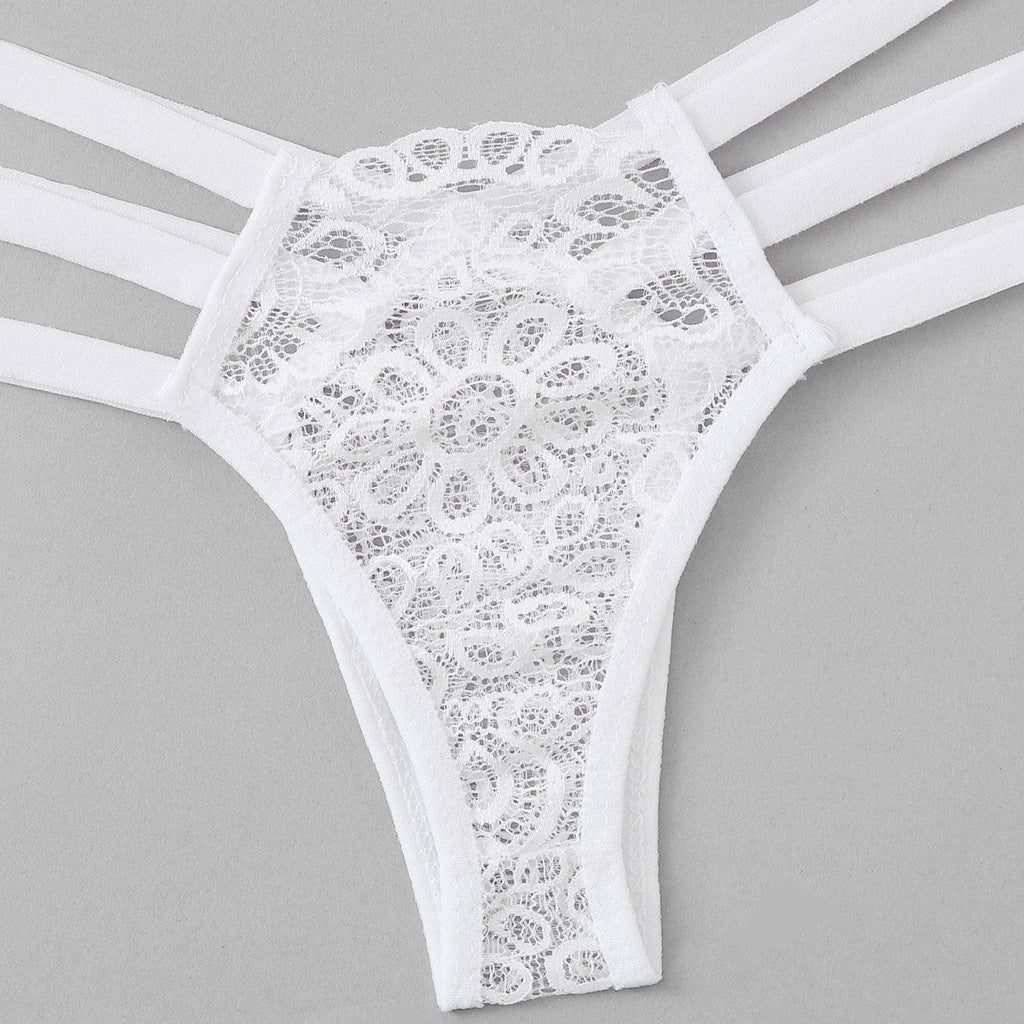 Adorable Two-Piece Underwear With Lace