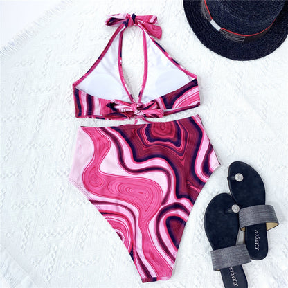 Pink Swirl Onesie