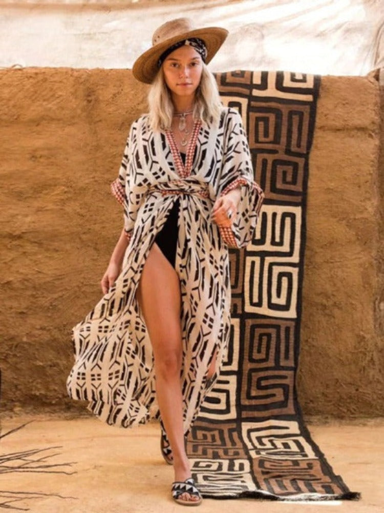 Simple Pattern Kimono