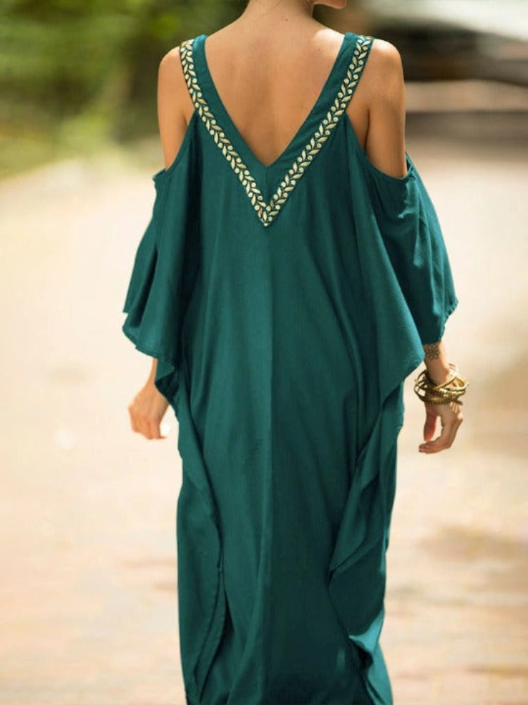 Open Shoulder Kaftan For Women