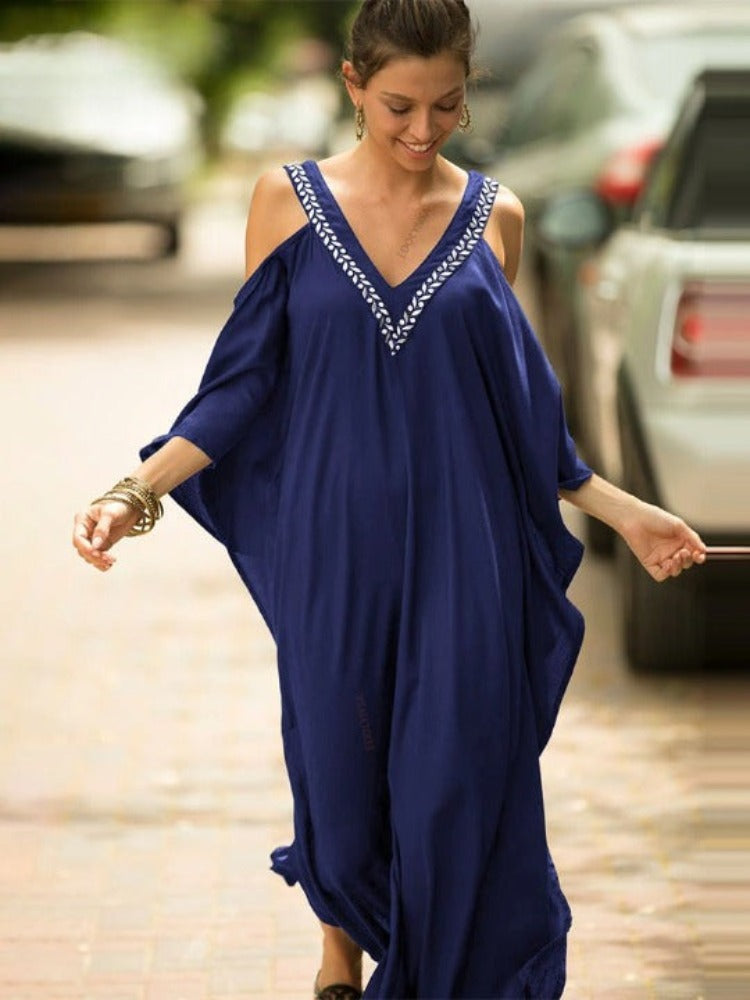 Open Shoulder Kaftan For Women