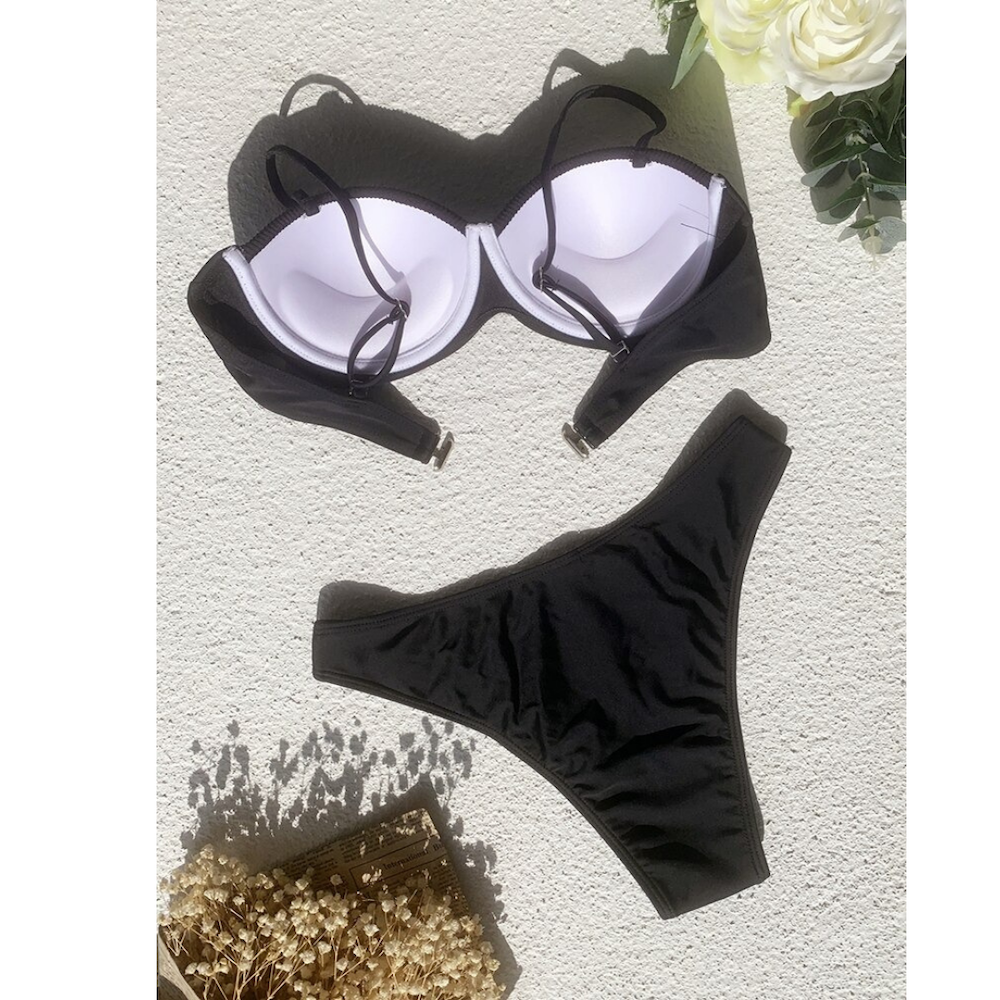 Two-Piece Push Up Swimwear