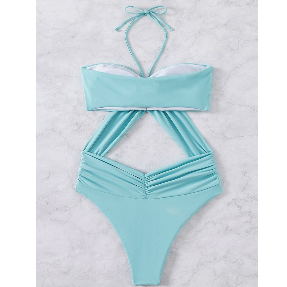 Hollow Out One Piece Swimsuit