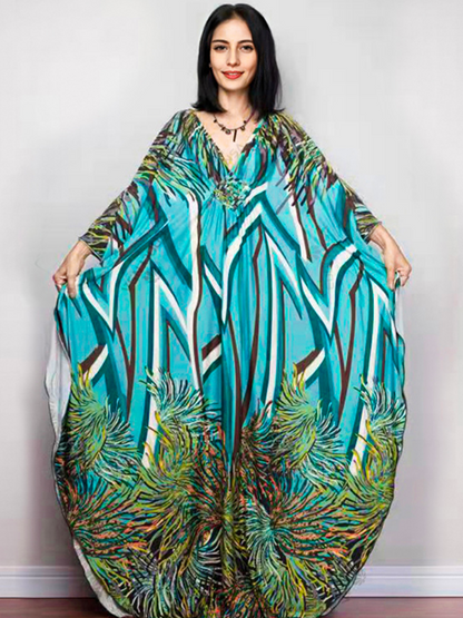 The Printed Maxi Kaftan