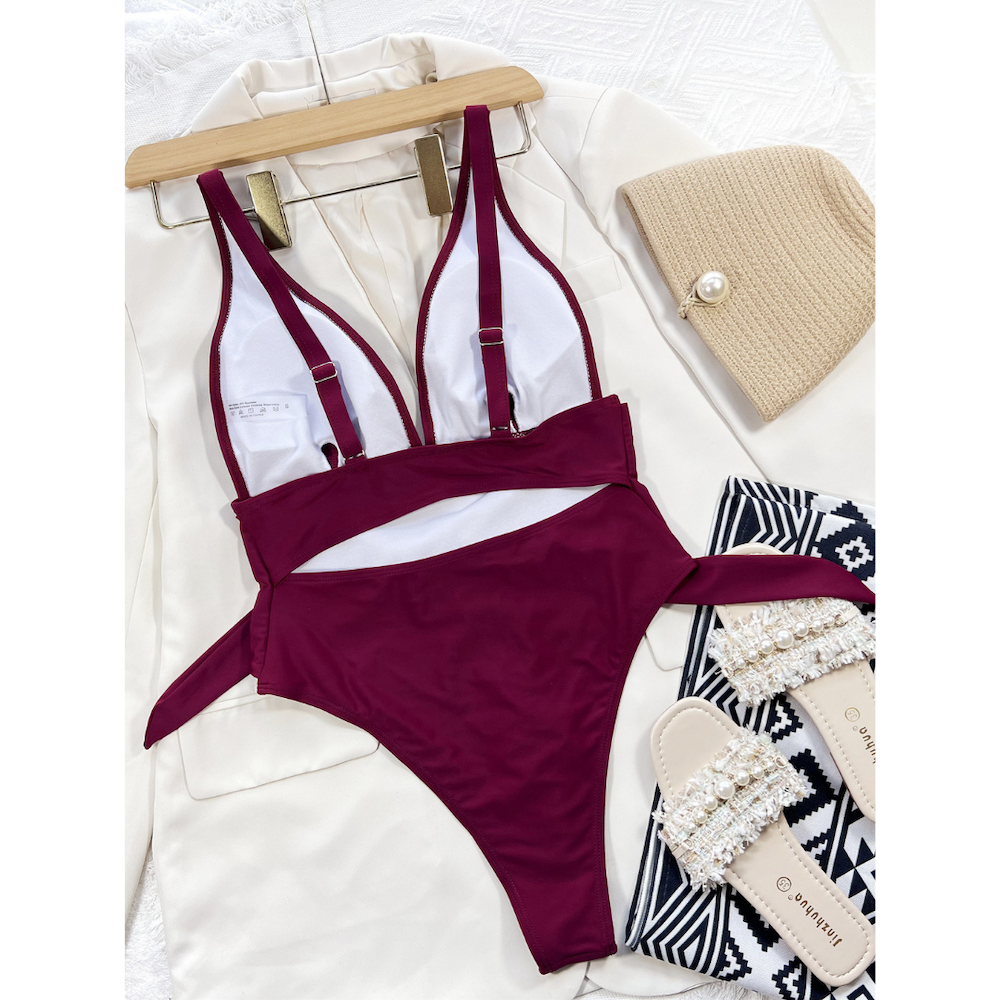 The Strap-on One-piece Bikini