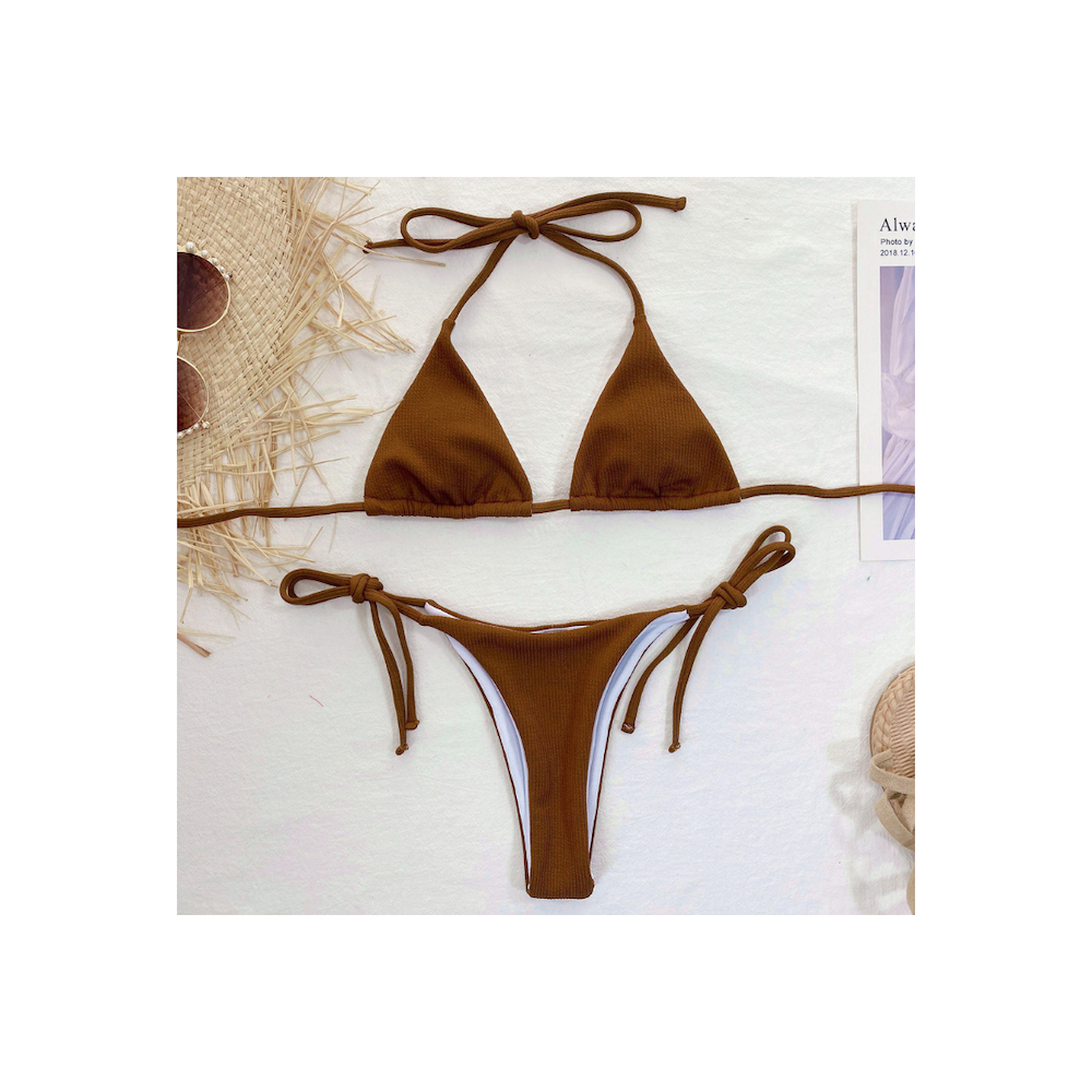 Triangle Split Swimsuit Bikini