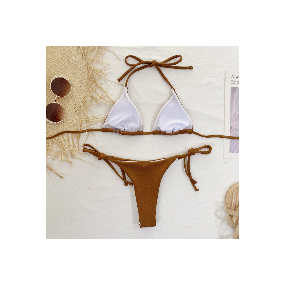 Triangle Split Swimsuit Bikini