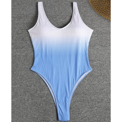 Ribbed One Piece Swimwear